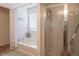 Bathroom featuring a tub, separate shower, and soft, neutral color scheme for relaxation at 7730 Belmac Ln, Camby, IN 46113