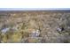 Aerial view of a serene residential neighborhood nestled amongst trees at 940 W 53Rd St, Indianapolis, IN 46208