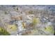 Aerial view of a residential area with houses and yards at 940 W 53Rd St, Indianapolis, IN 46208