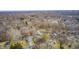 Aerial view of a residential neighborhood with houses and yards at 940 W 53Rd St, Indianapolis, IN 46208