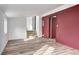 Bright basement with LVP flooring and access to upper levels at 940 W 53Rd St, Indianapolis, IN 46208
