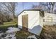Small shed in backyard, needs some TLC at 940 W 53Rd St, Indianapolis, IN 46208