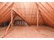 Unfinished attic space offering ample storage at 10100 Sanctuary Dr, Brownsburg, IN 46112