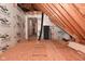 Large unfinished attic space with potential for future expansion and storage at 10100 Sanctuary Dr, Brownsburg, IN 46112