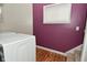Convenient laundry area with washer and dryer at 1719 Fletcher Ave, Indianapolis, IN 46203