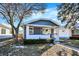 Gray and white bungalow with landscaping and walkway at 2743 Barth Ave, Indianapolis, IN 46203