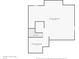 Unfinished basement floor plan at 373 Brianne Ln, Danville, IN 46122