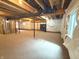 Unfinished basement with insulated walls and exposed HVAC at 373 Brianne Ln, Danville, IN 46122