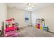 bedroom with toys and ceiling fan at 373 Brianne Ln, Danville, IN 46122