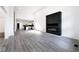 Spacious living area featuring a modern fireplace and open floor plan at 459 N Concord St, Indianapolis, IN 46222