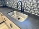 Modern kitchen sink with hexagon tile backsplash at 633 S 17Th St, Elwood, IN 46036