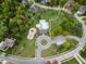 Community pool, playground, and clubhouse at 7812 Preservation Dr, Indianapolis, IN 46278