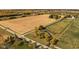Street view of estate with open farmland, mature trees, and fence lines at 8552 E 550 S, Zionsville, IN 46077