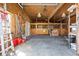 Inside the horse barn, showcasing the stalls, tools, and storage space, offering a practical and functional design at 8552 E 550 S, Zionsville, IN 46077