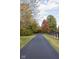 Long private driveway leading to the house with mature trees and landscaping at 8552 E 550 S, Zionsville, IN 46077