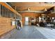 Spacious garage with storage, work space, and horse stall at 8552 E 550 S, Zionsville, IN 46077
