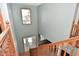 View of a two-story foyer and staircase at 861 Stardust Ct, Franklin, IN 46131