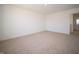 Spacious carpeted bedroom featuring neutral decor, creating a blank canvas for personalization at 8703 Duncan St, Fortville, IN 46040