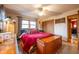 Cozy bedroom featuring a king-size bed and lots of natural light at 11614 Peacock Dr, Indianapolis, IN 46236