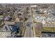 Aerial view of a neighborhood with various house styles at 1948 Central Ave, Indianapolis, IN 46202
