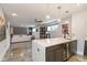 Finished basement with wet bar, home gym, and media area at 1948 Central Ave, Indianapolis, IN 46202