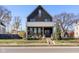 Stylish two-story house with a modern design and landscaping at 1948 Central Ave, Indianapolis, IN 46202