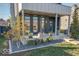 Modern front porch with landscaping and planters at 1948 Central Ave, Indianapolis, IN 46202