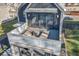 Rooftop deck with modern furniture and city views at 1948 Central Ave, Indianapolis, IN 46202