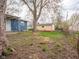 This is a full view of the fenced backyard at 2814 S Randolph St, Indianapolis, IN 46203