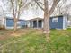 This large backyard is fully fenced at 2814 S Randolph St, Indianapolis, IN 46203