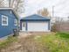 View of detached garage in backyard at 2814 S Randolph St, Indianapolis, IN 46203