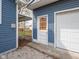 This is a view of the garage door at 2814 S Randolph St, Indianapolis, IN 46203