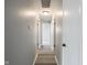 Hallway with new flooring connecting the home's rooms at 2814 S Randolph St, Indianapolis, IN 46203