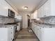 Bright kitchen features stainless steel appliances, stylish cabinets, and modern countertops at 2814 S Randolph St, Indianapolis, IN 46203