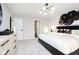Main bedroom with large window and stylish decor at 5326 Noble Crossing W Pkwy, Noblesville, IN 46062