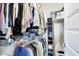 Well-organized closet with ample shelving and hanging space at 7255 Barker St, Carmel, IN 46033