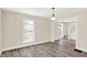 Spacious dining room featuring hardwood floors and open concept at 1175 Central Ave, Noblesville, IN 46060
