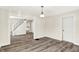Dining Room with hardwood floors and view of staircase at 1175 Central Ave, Noblesville, IN 46060