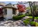 Landscaped walkway leading to home entrance at 1677 Ashwood Dr, Greenwood, IN 46143