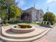 Local courthouse with landscaping and a decorative water fountain in a town square at 2162 Warbler St, Danville, IN 46122