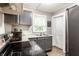 Efficient kitchen featuring sleek countertops and modern appliances at 361 S Spencer Ave, Indianapolis, IN 46219