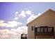 Couple on a balcony overlooking a beautiful summer sky at 5465 S State Road 75, Jamestown, IN 46147