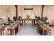 Elegant sweetheart table with greenery and candles at 5465 S State Road 75, Jamestown, IN 46147