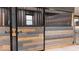 Modern horse stall with wood and metal accents at 5465 S State Road 75, Jamestown, IN 46147