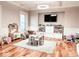 Charming playroom with built-in shelving and a large screen TV at 5465 S State Road 75, Jamestown, IN 46147