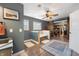 Relaxing bathroom with a soaking tub, walk-in shower and access to closet at 8850 W State Road 46, Columbus, IN 47201