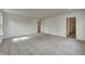 Spacious bedroom with carpet and large window at 1011 Grassy Branch Dr, Indianapolis, IN 46239