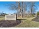 The Canal Park neighborhood sign welcomes residents and visitors at 10229 Canal Way, Noblesville, IN 46060
