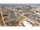 An aerial view of the neighborhood showcasing the proximity to local amenities at 1130 S Senate Ave, Indianapolis, IN 46225