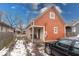 Detached garage with covered access and additional parking at 117 N Sheffield Ave, Indianapolis, IN 46222